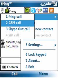 Fring other SIP configuration