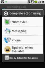 Windows Mobile VoIP SIP